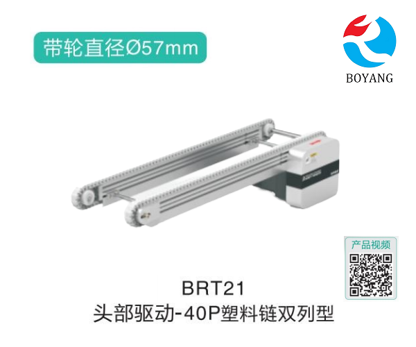 雙列型頭部驅動皮帶鏈板式輸送機BRT21